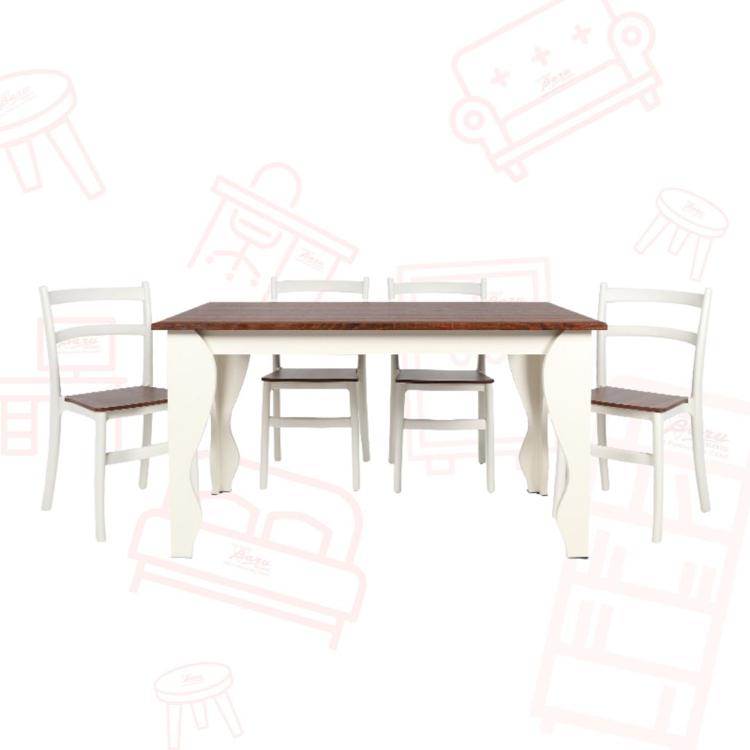 Meja Makan Olympic DTM Winston 4 Kursi